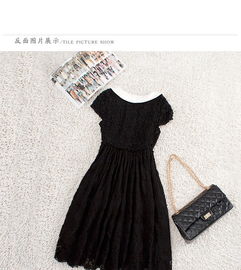 秋冬熱銷外貿(mào)精品 純棉水溶花連衣裙1111129全方位解析